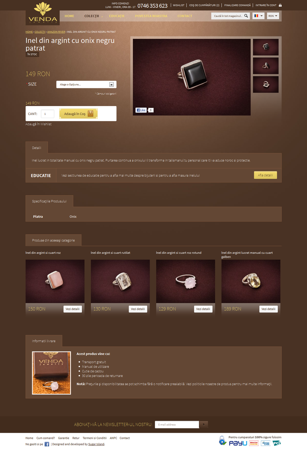 Product page