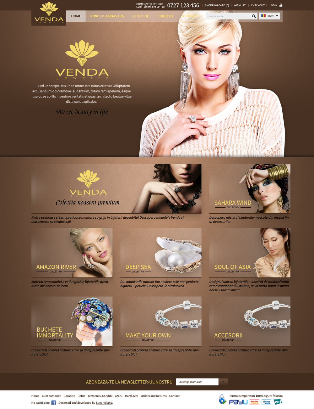 Home page